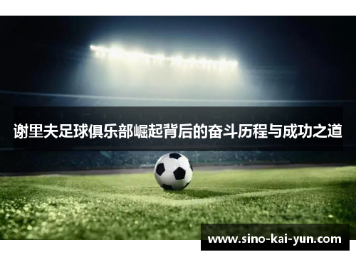 谢里夫足球俱乐部崛起背后的奋斗历程与成功之道 谢里夫足球俱乐部崛起背后的奋斗历程与成功之道